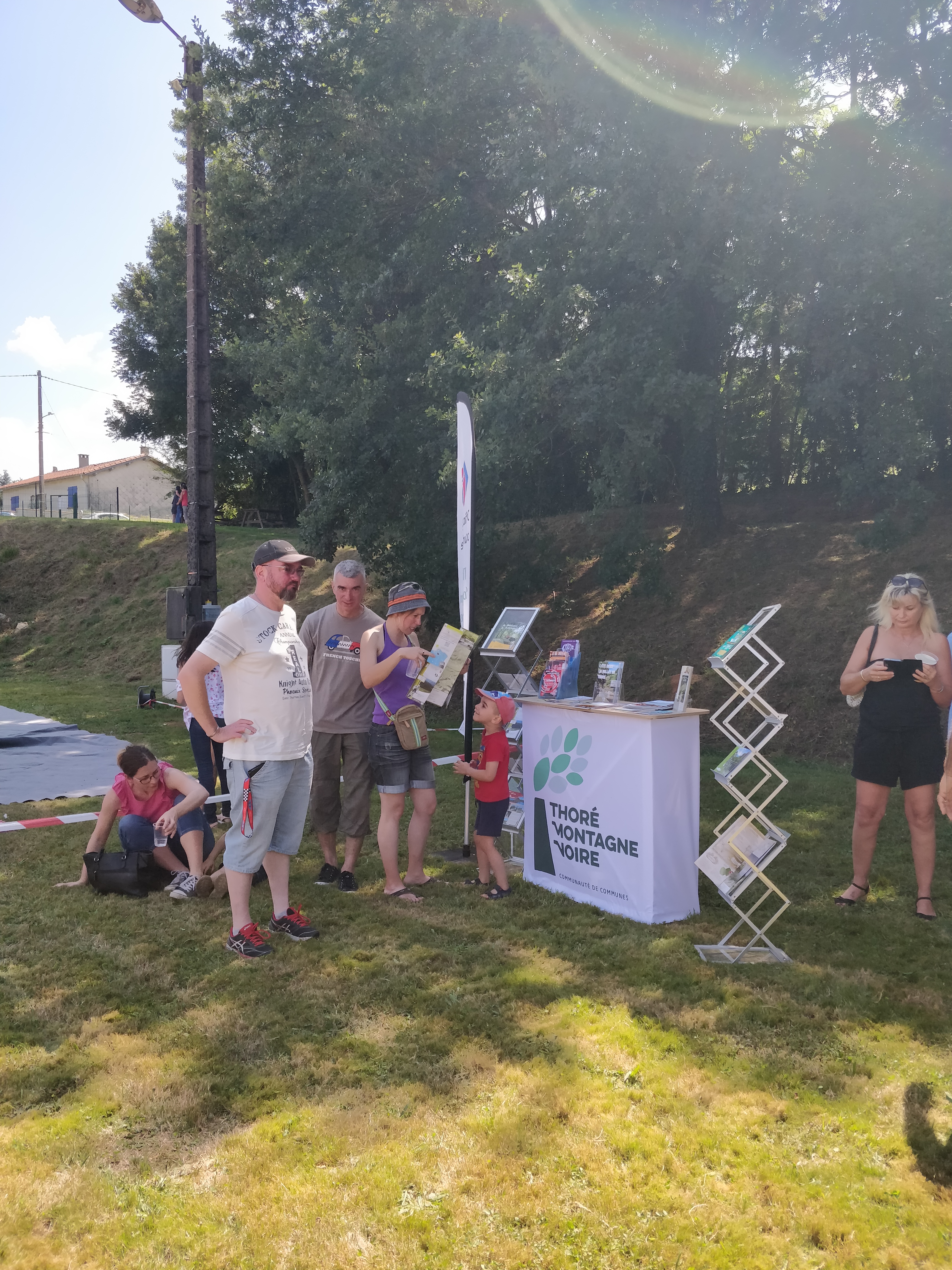 Stand mobile de l'office de tourisme